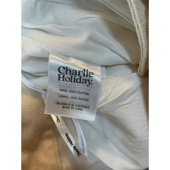 Charlie Holiday high waist belted shorts - Picture 4 of 4